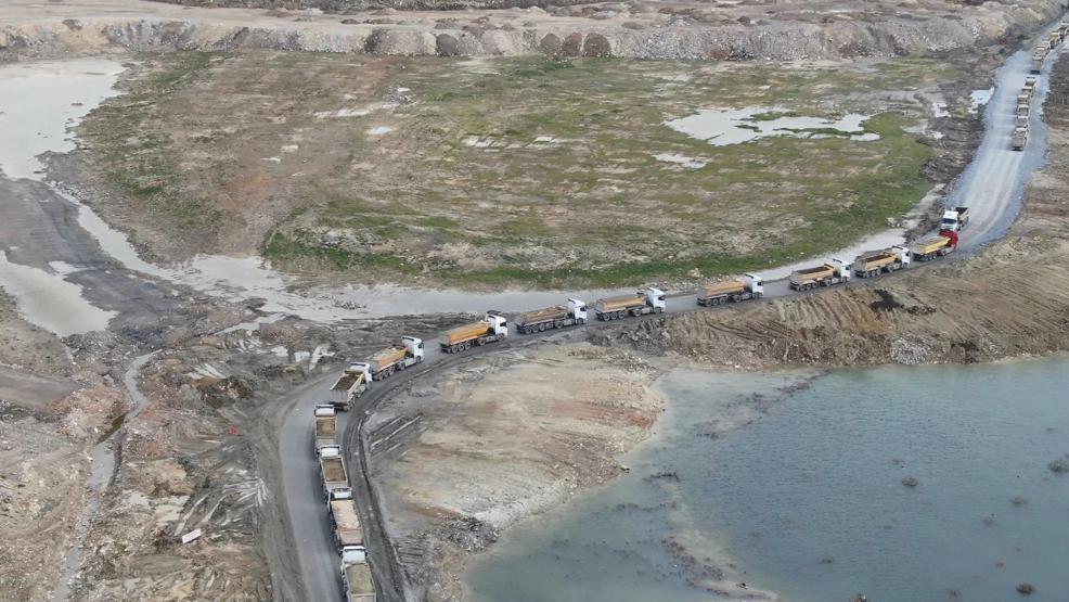 İBBden hafriyat kamyonlarına 53 milyon 83 bin lira ceza