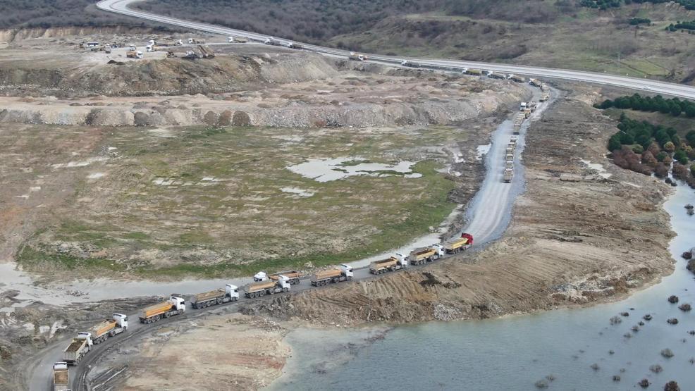 İBBden hafriyat kamyonlarına 53 milyon 83 bin lira ceza