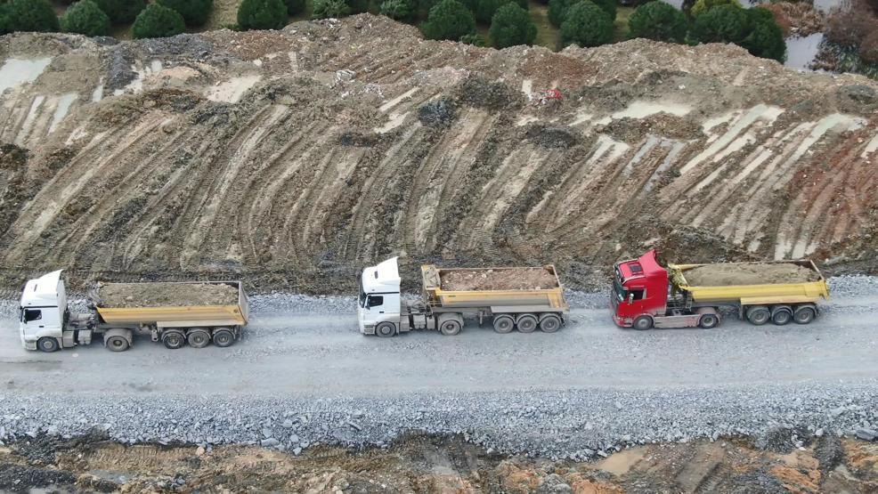 İBBden hafriyat kamyonlarına 53 milyon 83 bin lira ceza