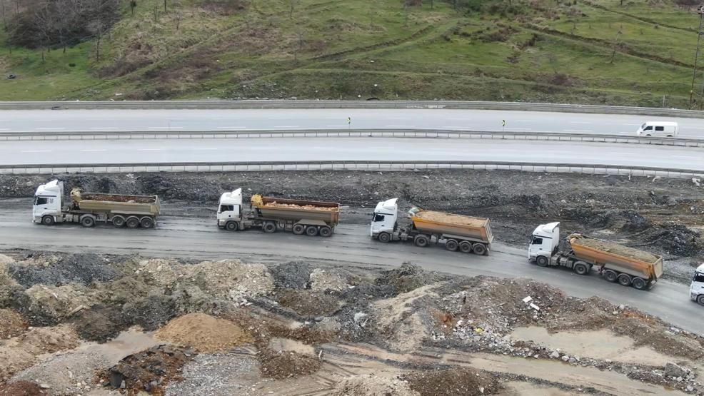 İBBden hafriyat kamyonlarına 53 milyon 83 bin lira ceza