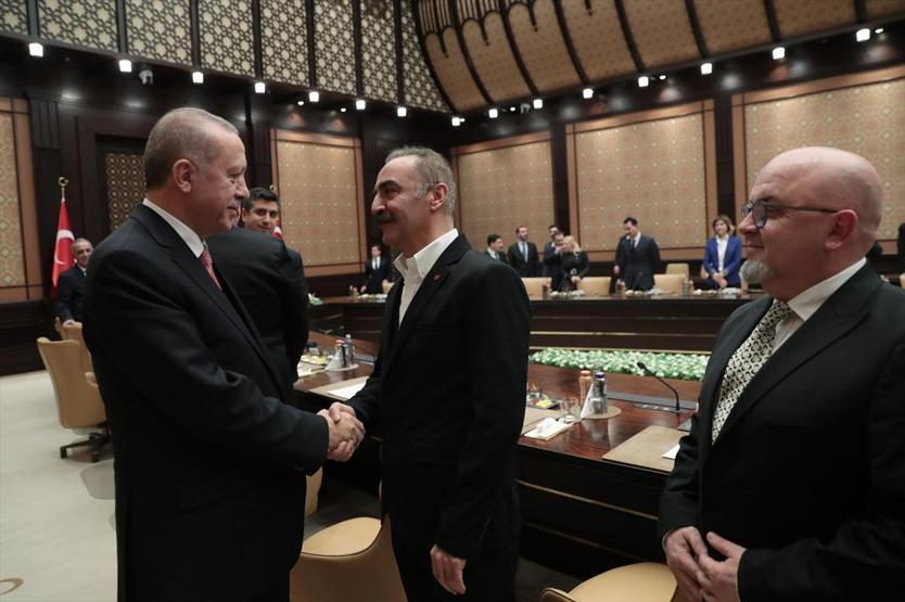 Son dakika... Sinema sektörü temsilcileri Cumhurbaşkanlığı Külliyesinde