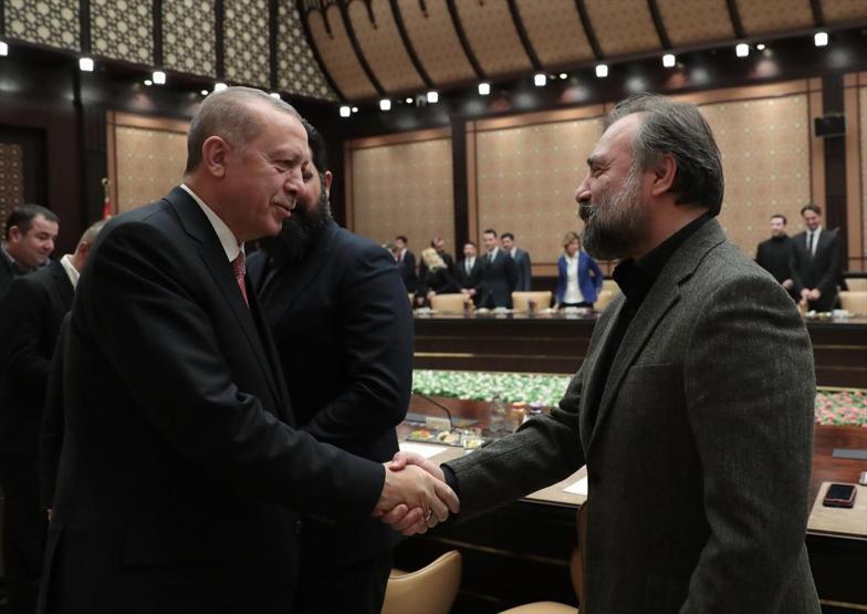 Son dakika... Sinema sektörü temsilcileri Cumhurbaşkanlığı Külliyesinde