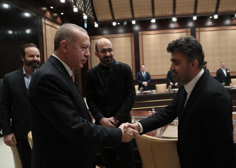 Son dakika... Sinema sektörü temsilcileri Cumhurbaşkanlığı Külliyesinde