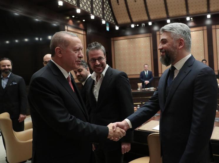 Son dakika... Sinema sektörü temsilcileri Cumhurbaşkanlığı Külliyesinde