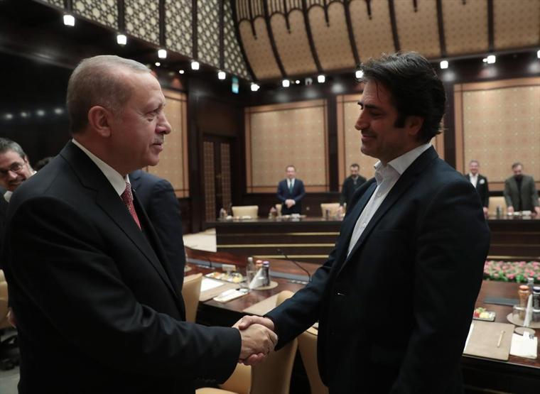 Son dakika... Sinema sektörü temsilcileri Cumhurbaşkanlığı Külliyesinde