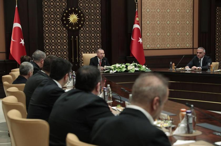 Son dakika... Sinema sektörü temsilcileri Cumhurbaşkanlığı Külliyesinde