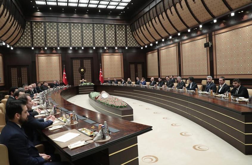 Son dakika... Sinema sektörü temsilcileri Cumhurbaşkanlığı Külliyesinde