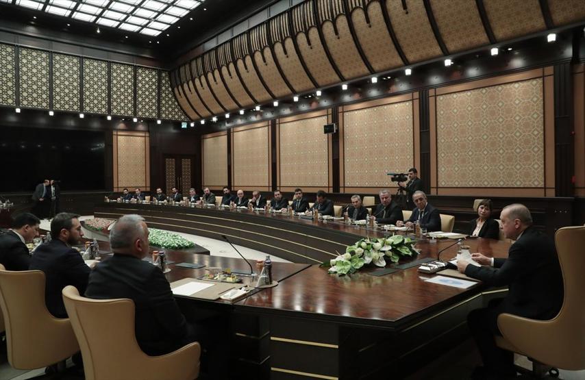 Son dakika... Sinema sektörü temsilcileri Cumhurbaşkanlığı Külliyesinde