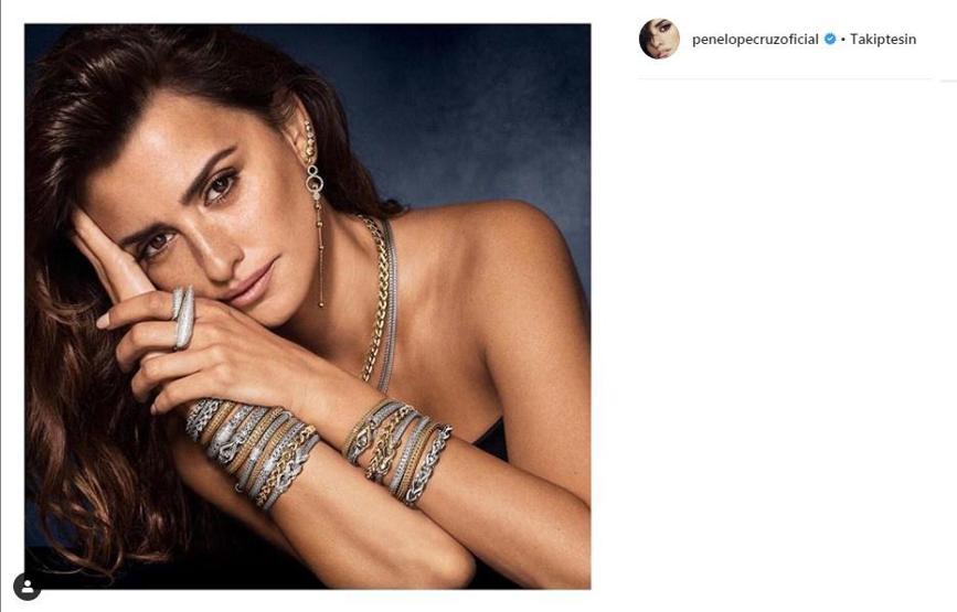 Penelope Cruz adına mücevher koleksiyonu çıkarıldı