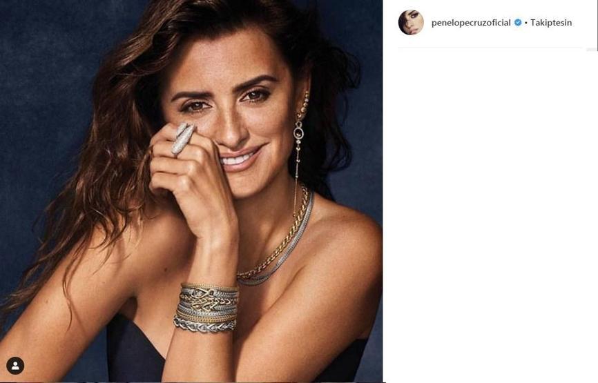 Penelope Cruz adına mücevher koleksiyonu çıkarıldı