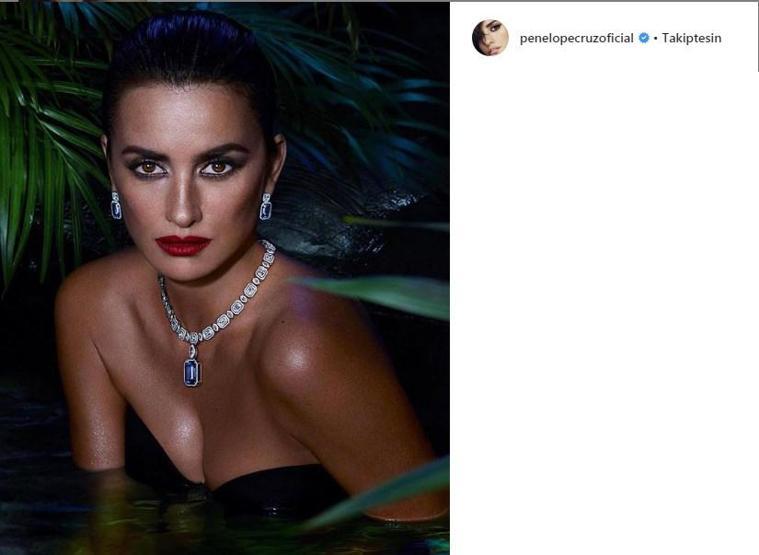 Penelope Cruz adına mücevher koleksiyonu çıkarıldı