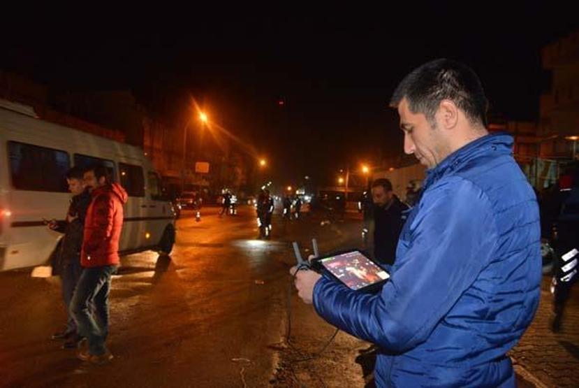 Helikopter ve drone destekli dev uygulama Tam 2 bin 372 polis katıldı...