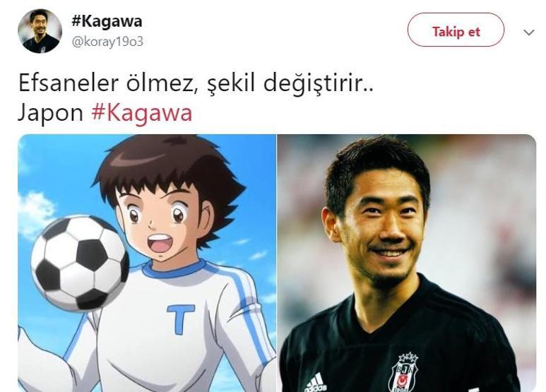 Shinji Kagawa Twitterı salladı