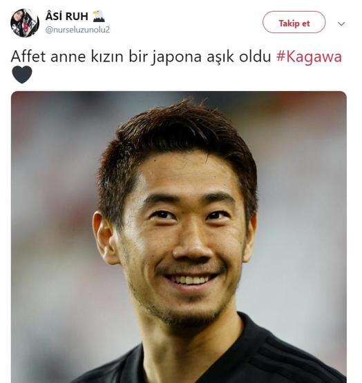 Shinji Kagawa Twitterı salladı