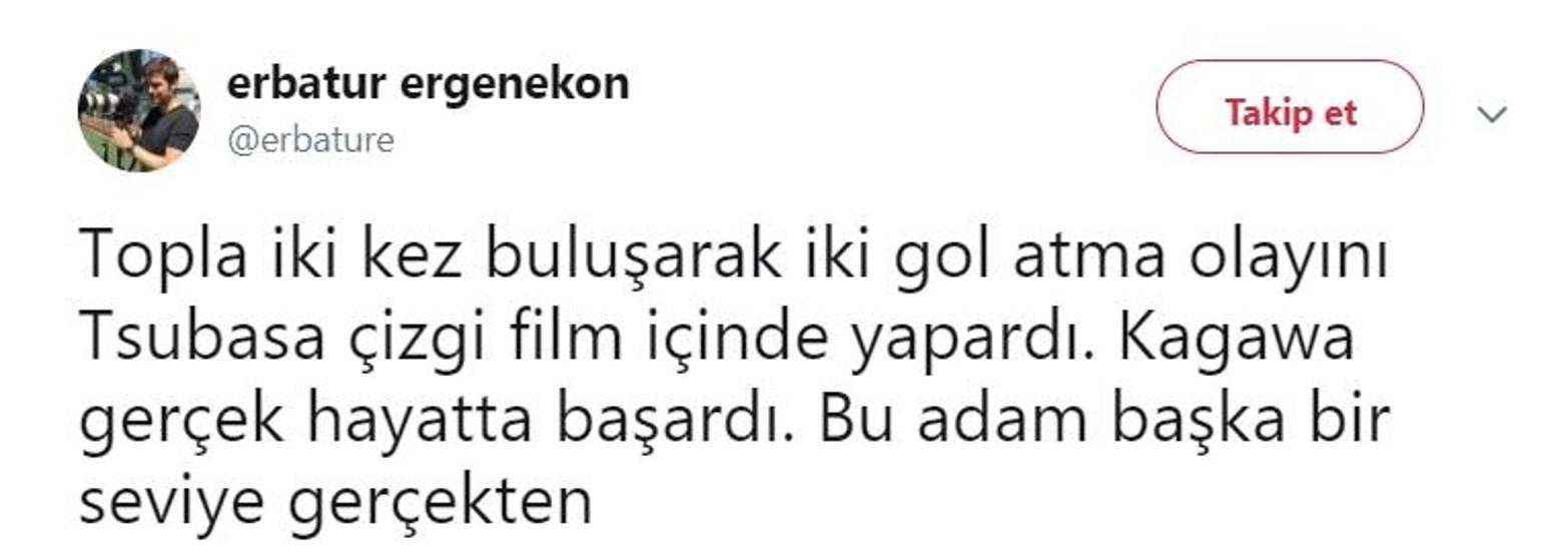 Shinji Kagawa Twitterı salladı