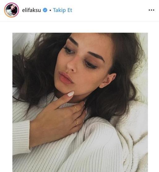 Galatasaray maçında Elif Aksu sürprizi
