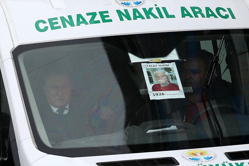 Fatih Terimin babası son yolculuğuna uğurlandı