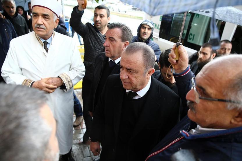 Fatih Terimin babası son yolculuğuna uğurlandı