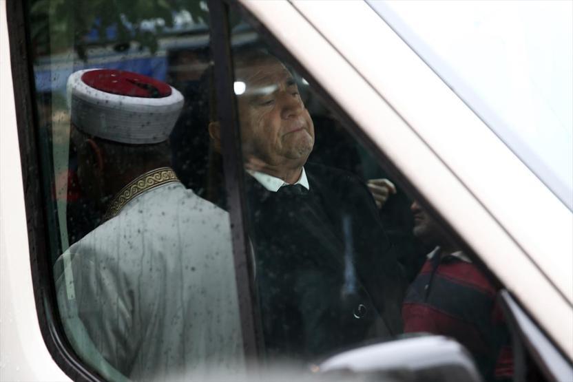 Fatih Terimin babası son yolculuğuna uğurlandı