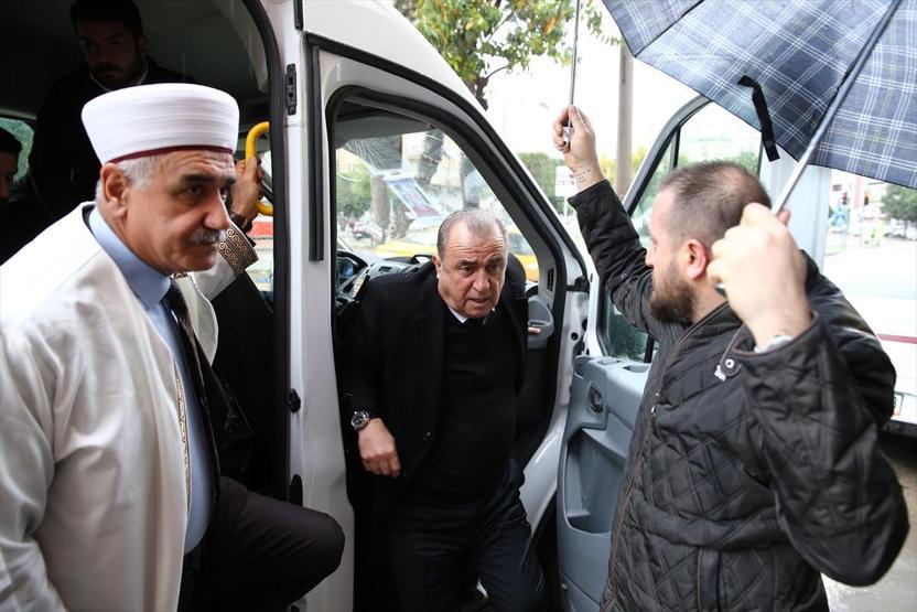 Fatih Terimin babası son yolculuğuna uğurlandı