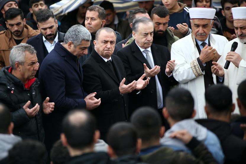 Fatih Terimin babası son yolculuğuna uğurlandı
