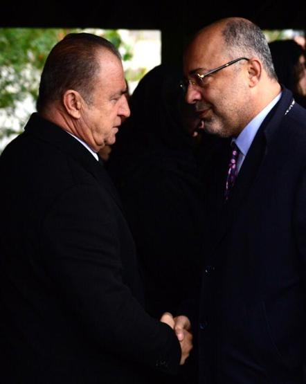 Fatih Terimin babası son yolculuğuna uğurlandı
