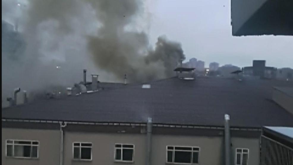 Son Dakika... Kağıthanede yangın.. 2 saat sonra söndürüldü