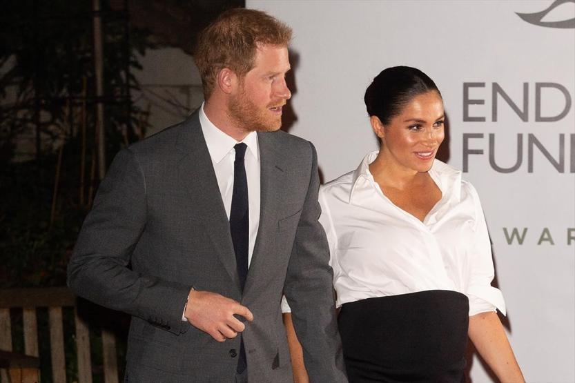 Prens Harry ve Düşes Meghan ödül töreninde