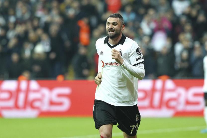 Beşiktaşta şov sırası Burak Yılmazın