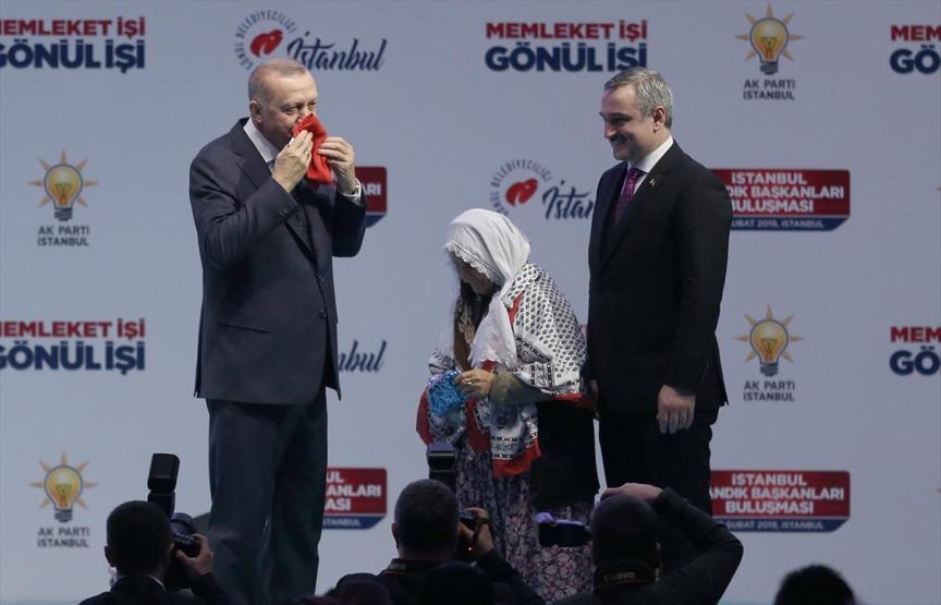 81 yaşındaki Meliha Ninenin Erdoğan sevgisi