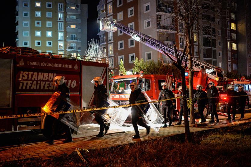 Helikopterin düştüğü bölgeden son fotoğraflar