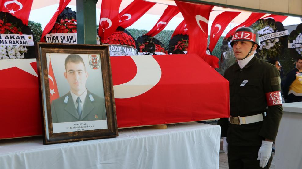 Şehit Astsubay Üstçavuş Yakup Avşar Niğde’de toprağa verildi