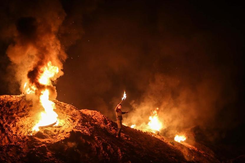 Gazzede Büyük Dönüş Yürüyüşü gösterileri sürüyor