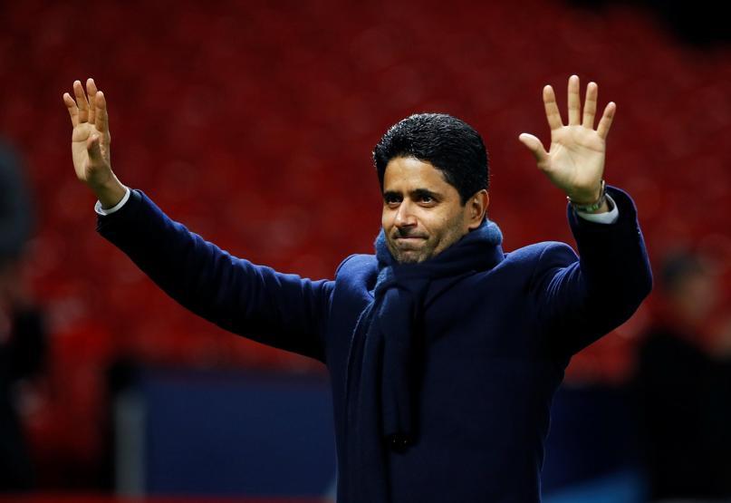 PSG Başkanı Nasser Al-Khelaifiyi hiç böyle görmediniz