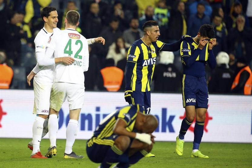 Fenerbahçede Hiddinkten sonraki en kötü iç saha performansı