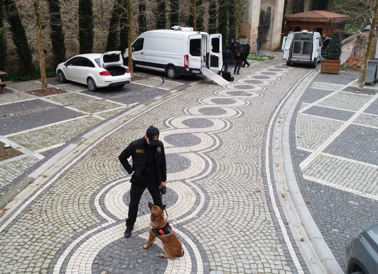 Yerli bomba imha robotu Ertuğrul İstanbulda görev başında