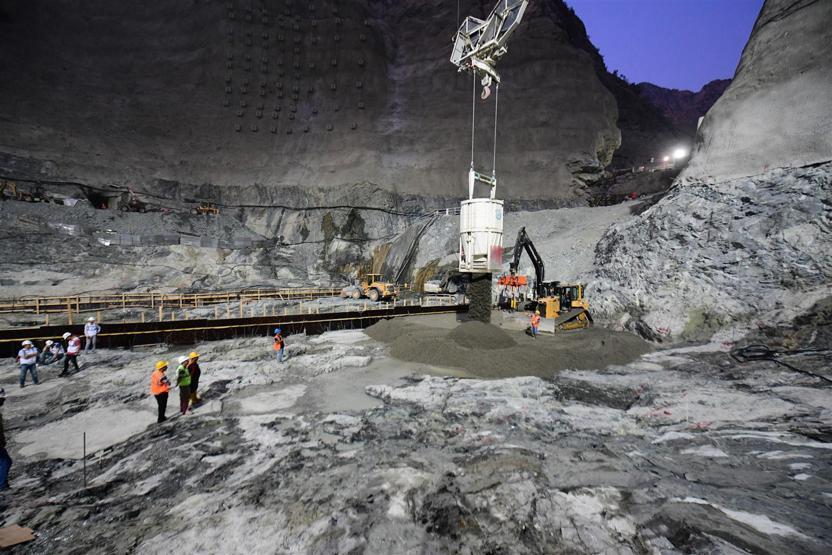 Türkiyenin en yükseğinde 64 metreye ulaşıldı