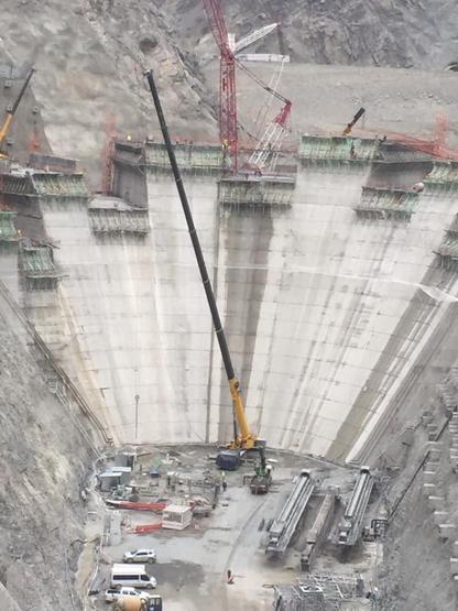 Türkiyenin en yükseğinde 64 metreye ulaşıldı