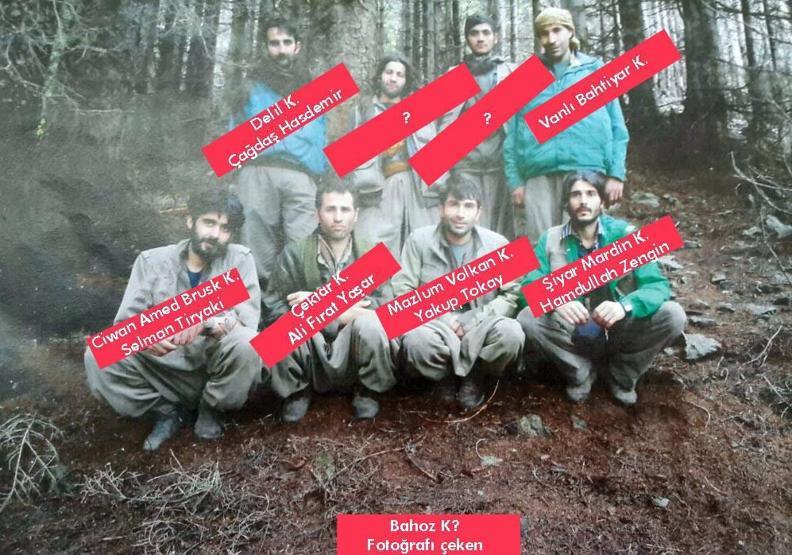 Karadenizde PKKlı teröristlere bir darbede günlüklerinden