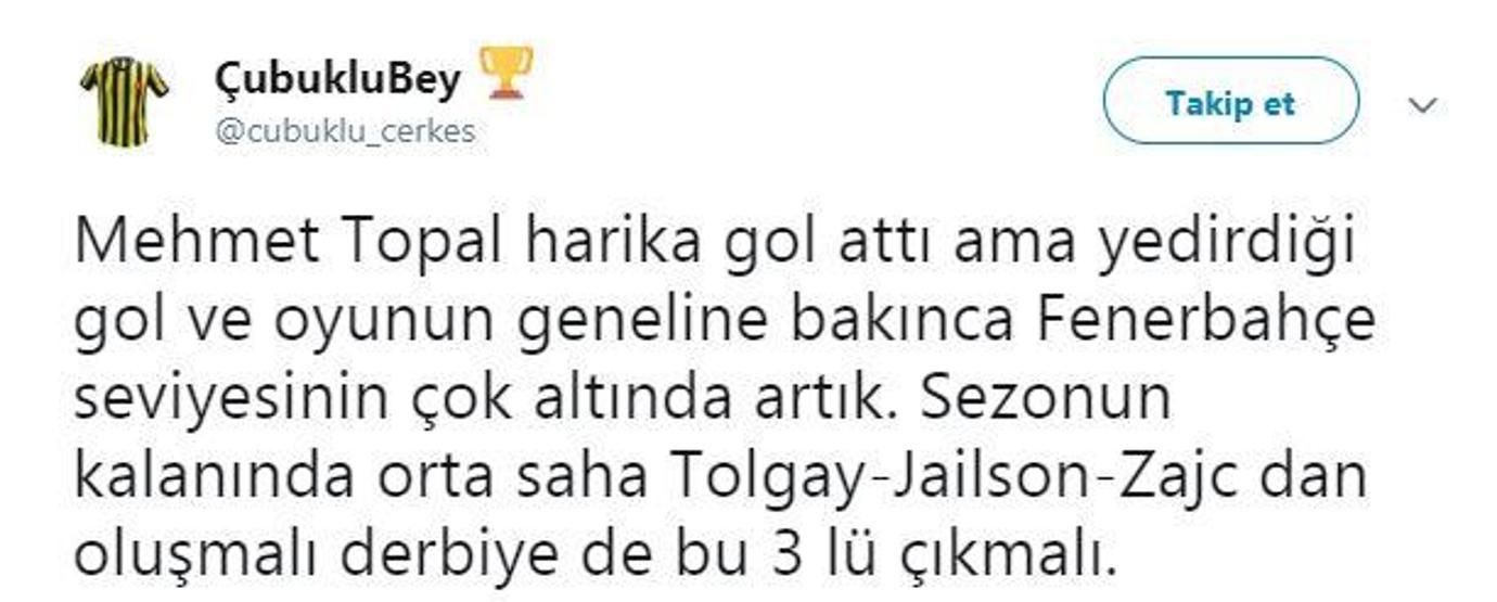 Mehmet Topal Twitterı salladı