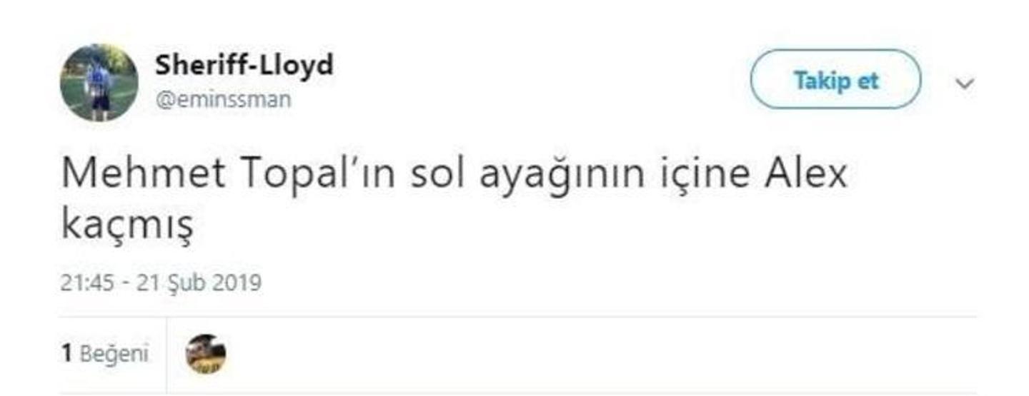 Mehmet Topal Twitterı salladı