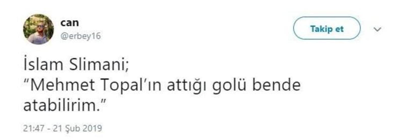 Mehmet Topal Twitterı salladı