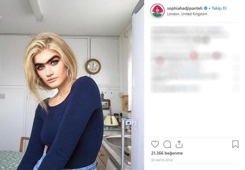 Kaşlarıyla alay ediyorlardı... Artık aranan modeller arasında
