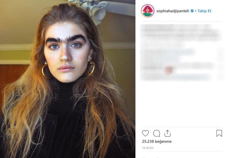 Kaşlarıyla alay ediyorlardı... Artık aranan modeller arasında
