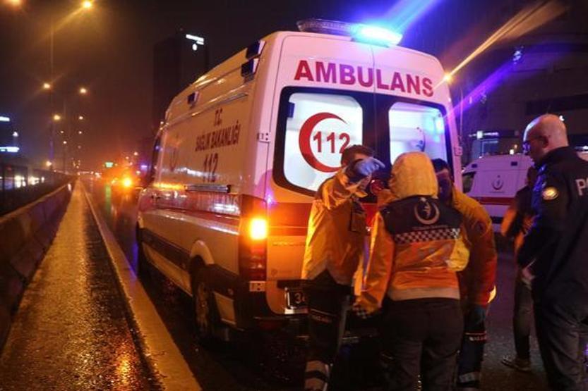 E-5te zincirleme trafik kazası Bir kişi öldü, 4 kişi de yaralandı