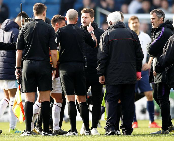 Pochettino hakemin üzerine yürüdü