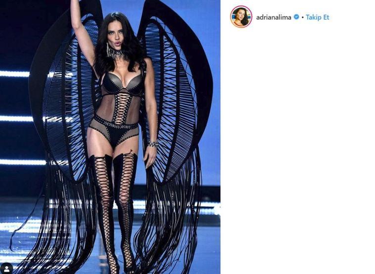 Adriana Lima yok artık dedirtti