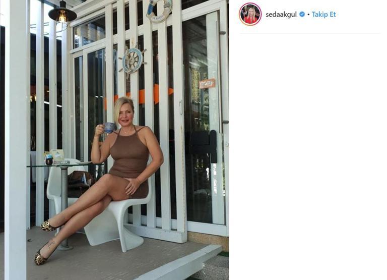 Seda Akgülden sosyal medyayı sallayan pozlar