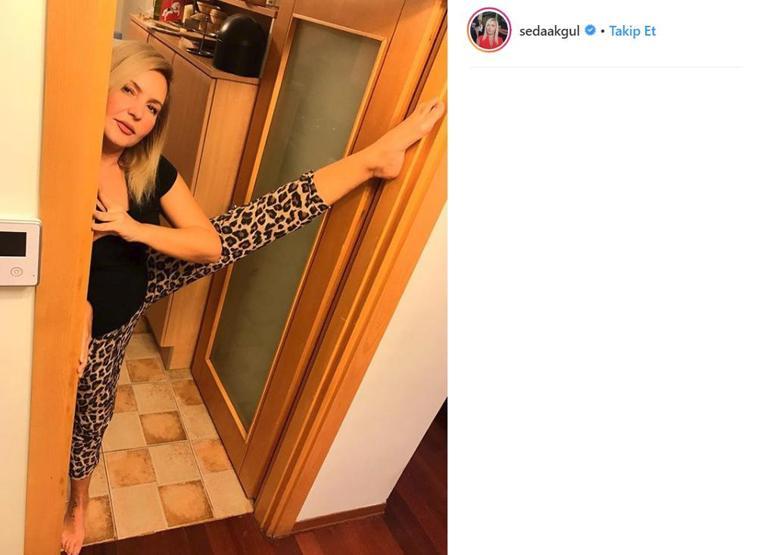 Seda Akgülden sosyal medyayı sallayan pozlar