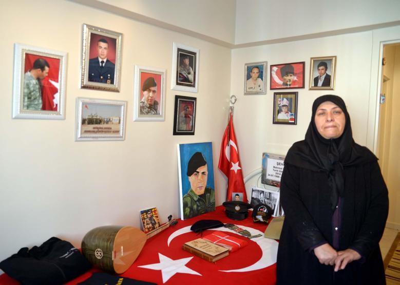 Tek oğlu şehit oldu, hayatını şehit çocuklarına adadı